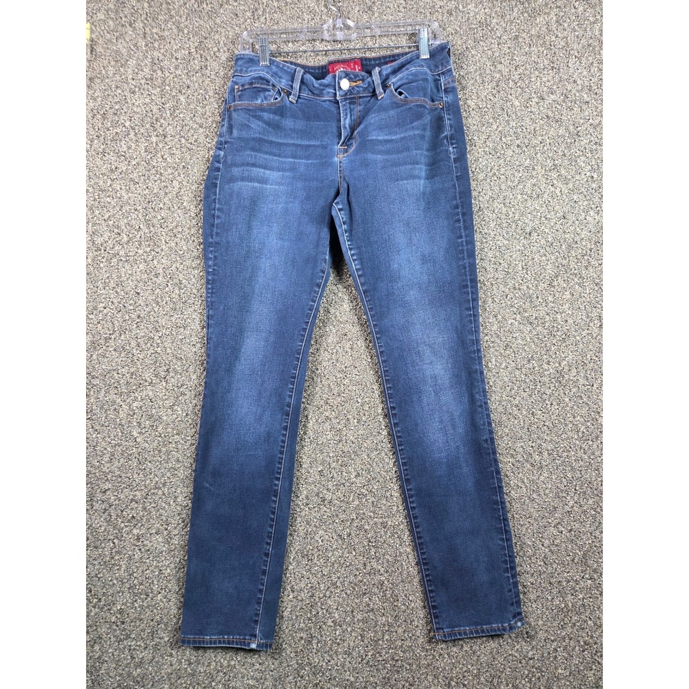 Lucky Brand Leyla Skinny Jeans Womens 10/30 Blue Dark‎ Wash Denim G0042